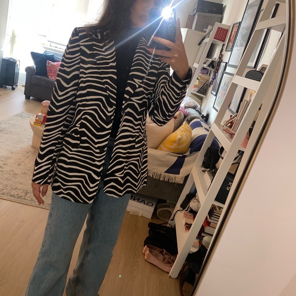 🛑not available🛑NA-KD black and white blazer. NWT.